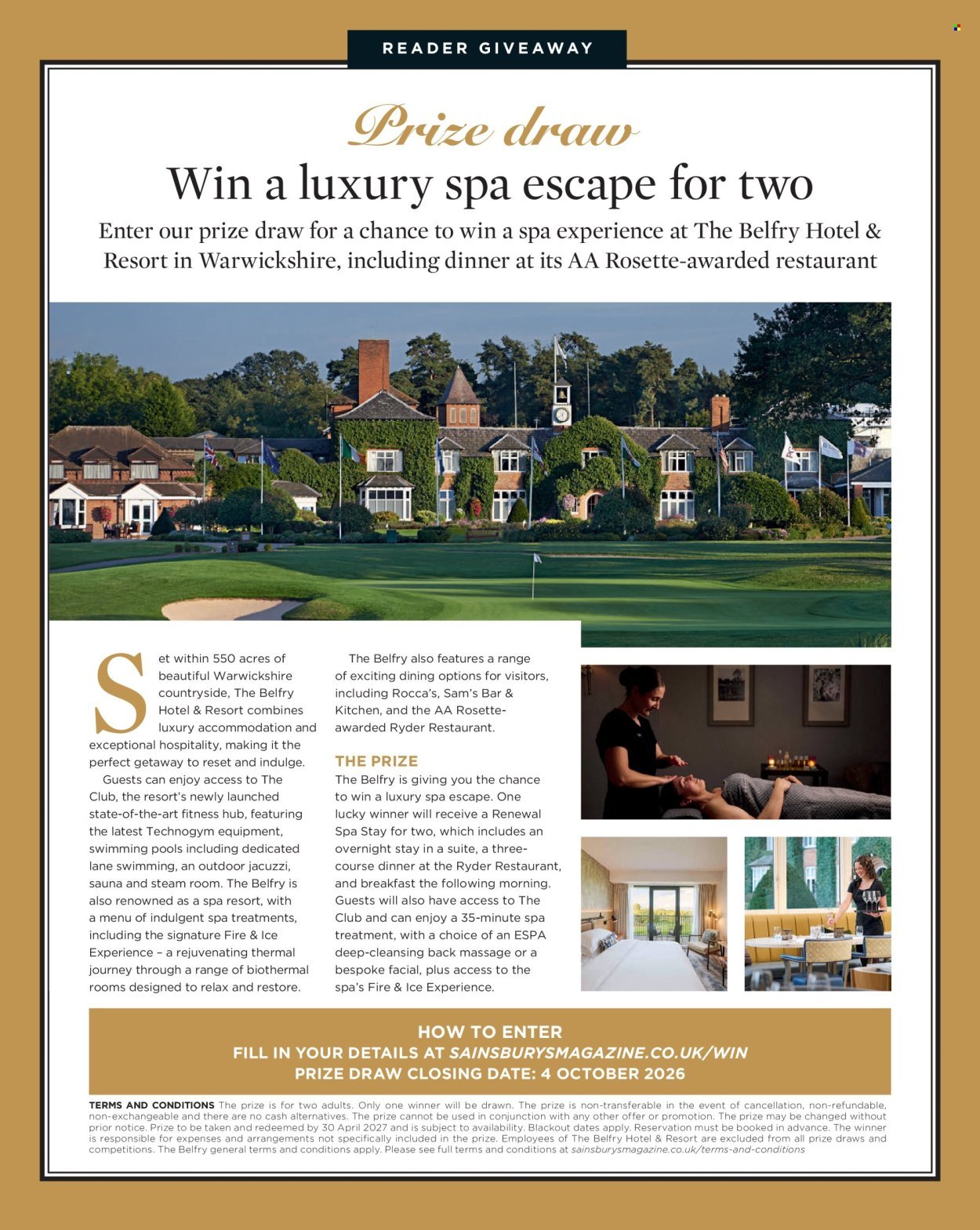 SAINSBURY'S offer - Magazine