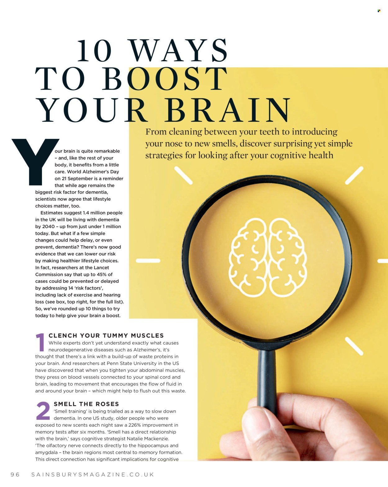 SAINSBURY'S offer - Magazine