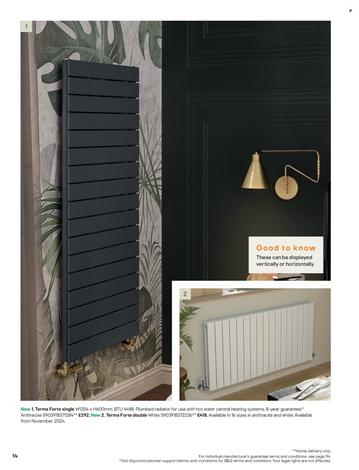 B&Q offer - Radiator & towel warmer collections (2025-07-15) | 14