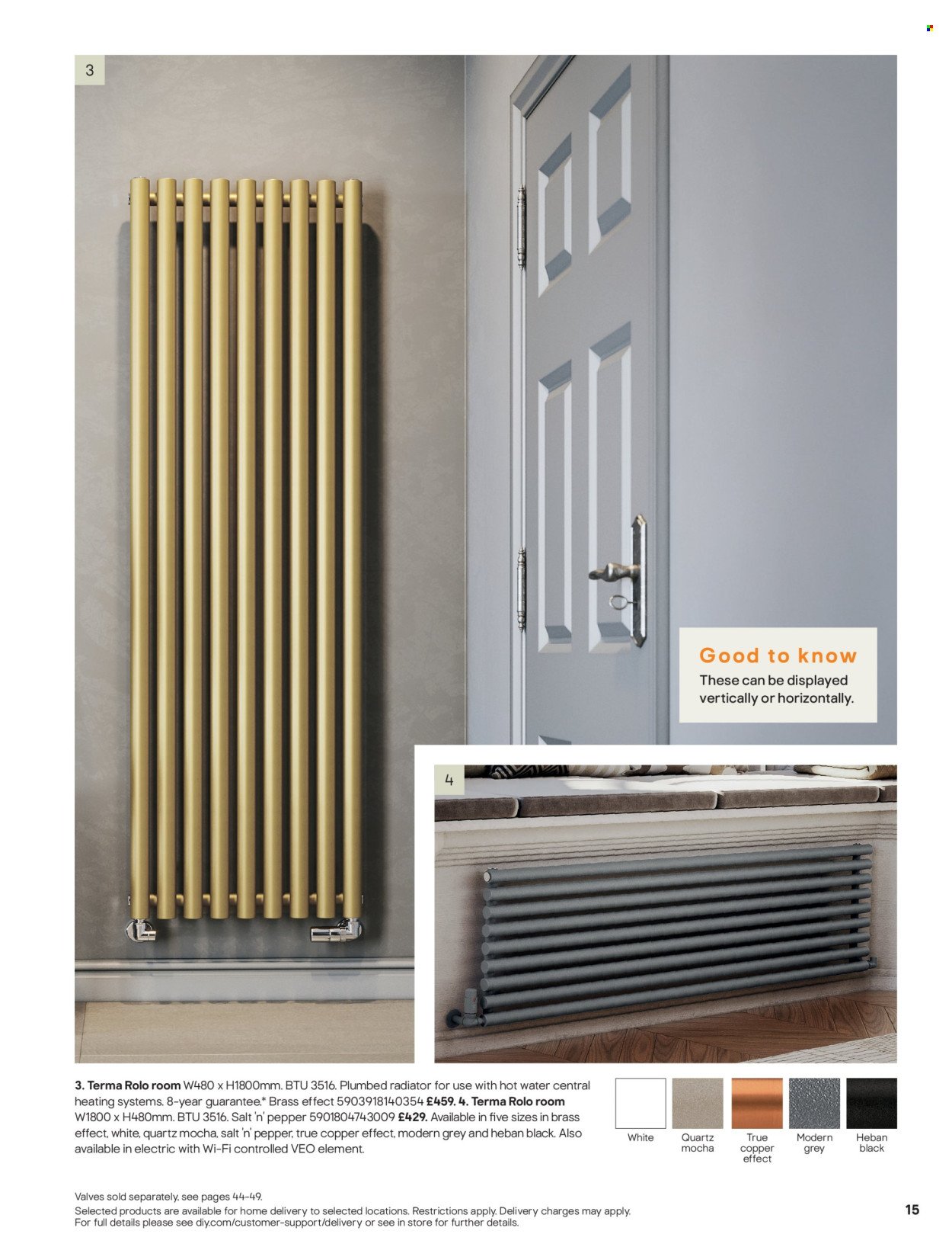B&Q offer - Radiator & towel warmer collections (2025-07-15) | 15