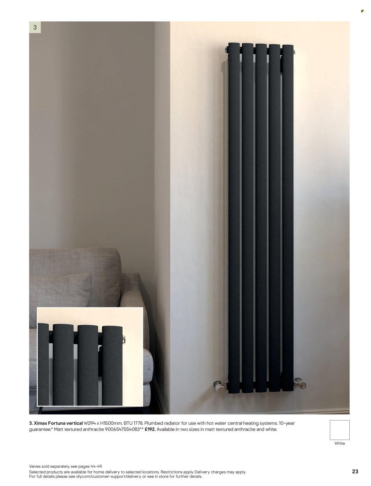 B&Q offer - Radiator & towel warmer collections (2025-07-15) | 23