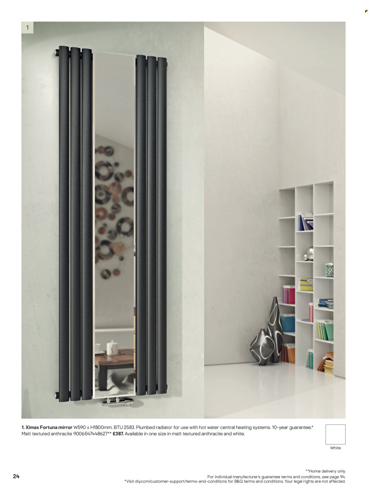 B&Q offer - Radiator & towel warmer collections (2025-07-15) | 24
