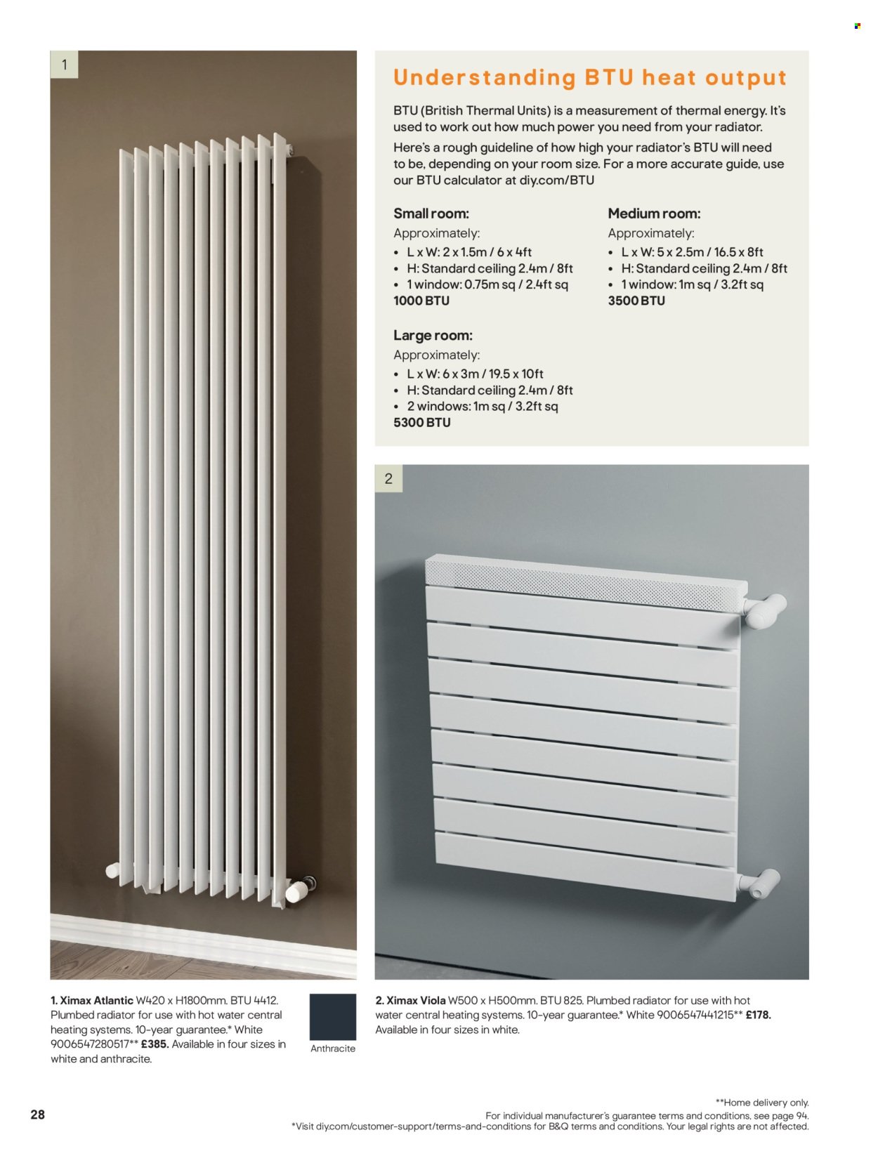 B&Q offer - Radiator & towel warmer collections (2025-07-15) | 28
