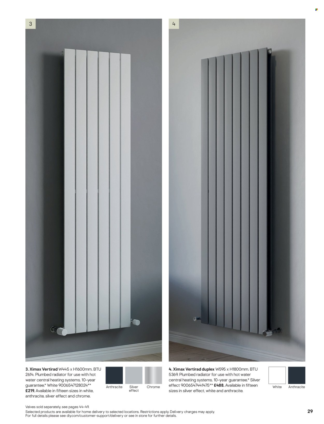 B&Q offer - Radiator & towel warmer collections (2025-07-15) | 29
