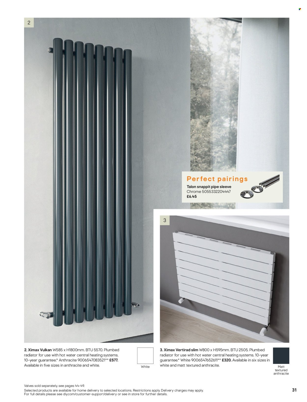 B&Q offer - Radiator & towel warmer collections (2025-07-15) | 31