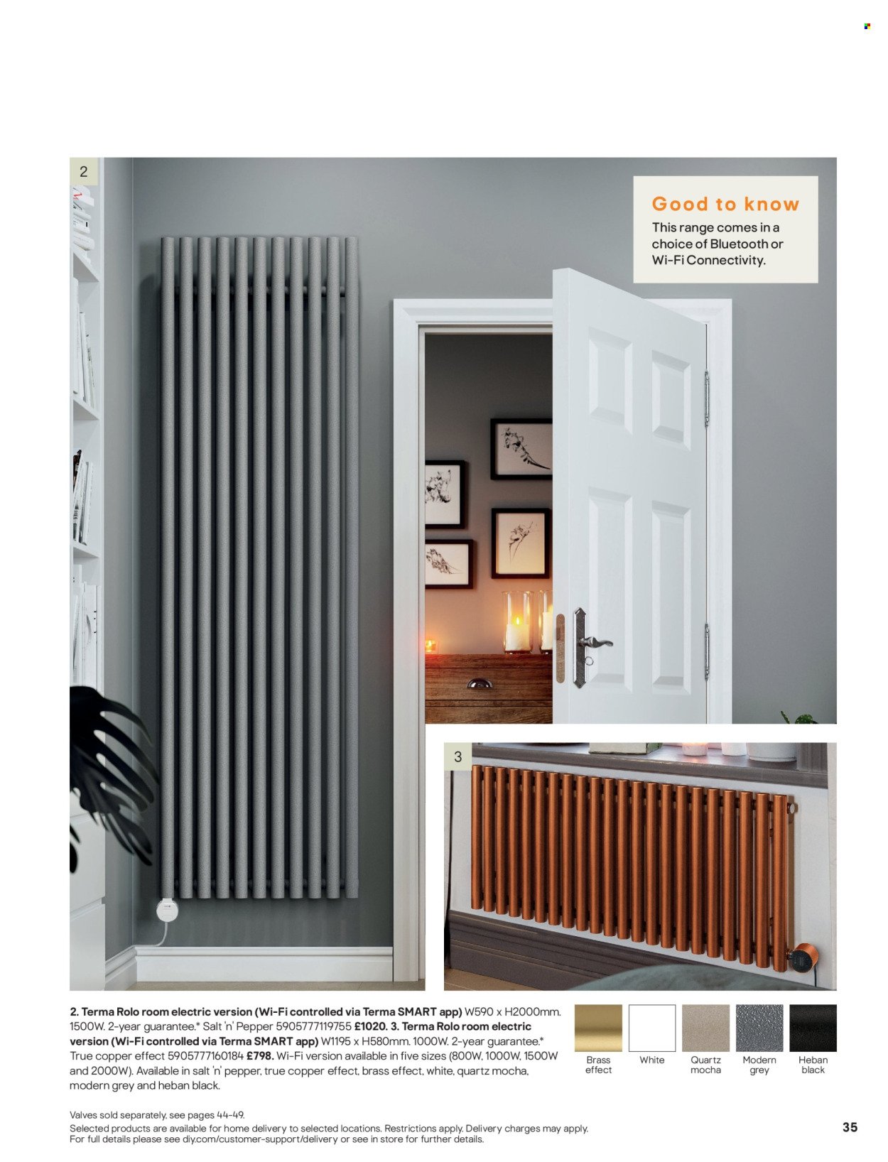 B&Q offer - Radiator & towel warmer collections (2025-07-15) | 35