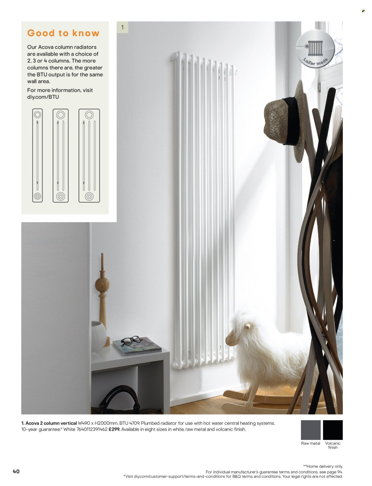 B&Q offer - Radiator & towel warmer collections (2025-07-15) | 40