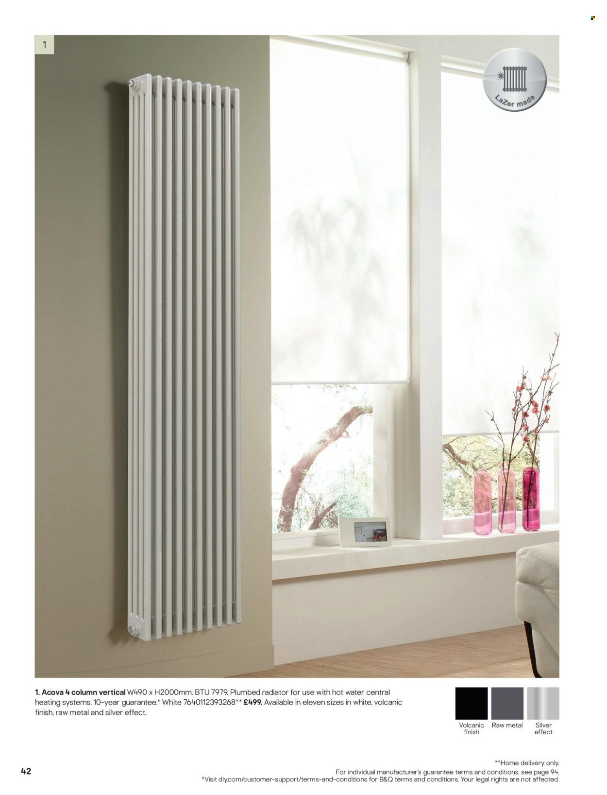 B&Q offer - Radiator & towel warmer collections (2025-07-15) | 42