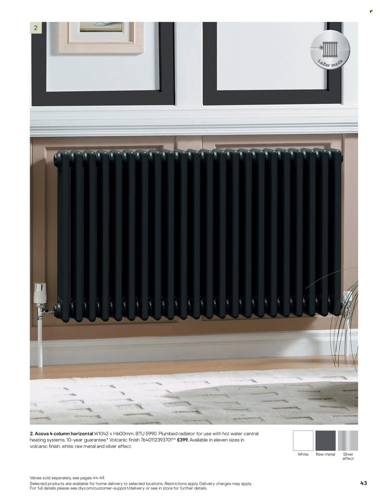 B&Q offer - Radiator & towel warmer collections (2025-07-15) | 43