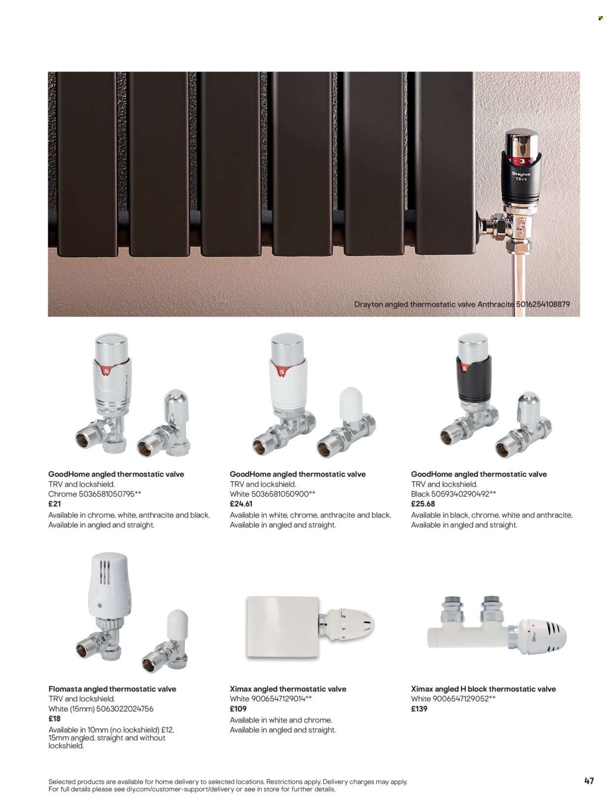 B&Q offer - Radiator & towel warmer collections (2025-07-15) | 47