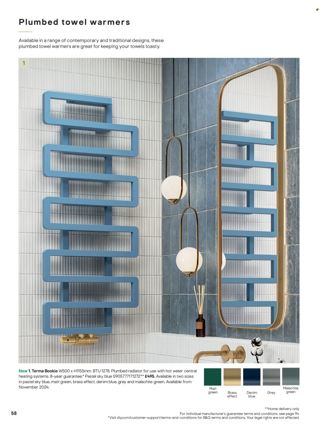 B&Q offer - Radiator & towel warmer collections (2025-07-15) | 58