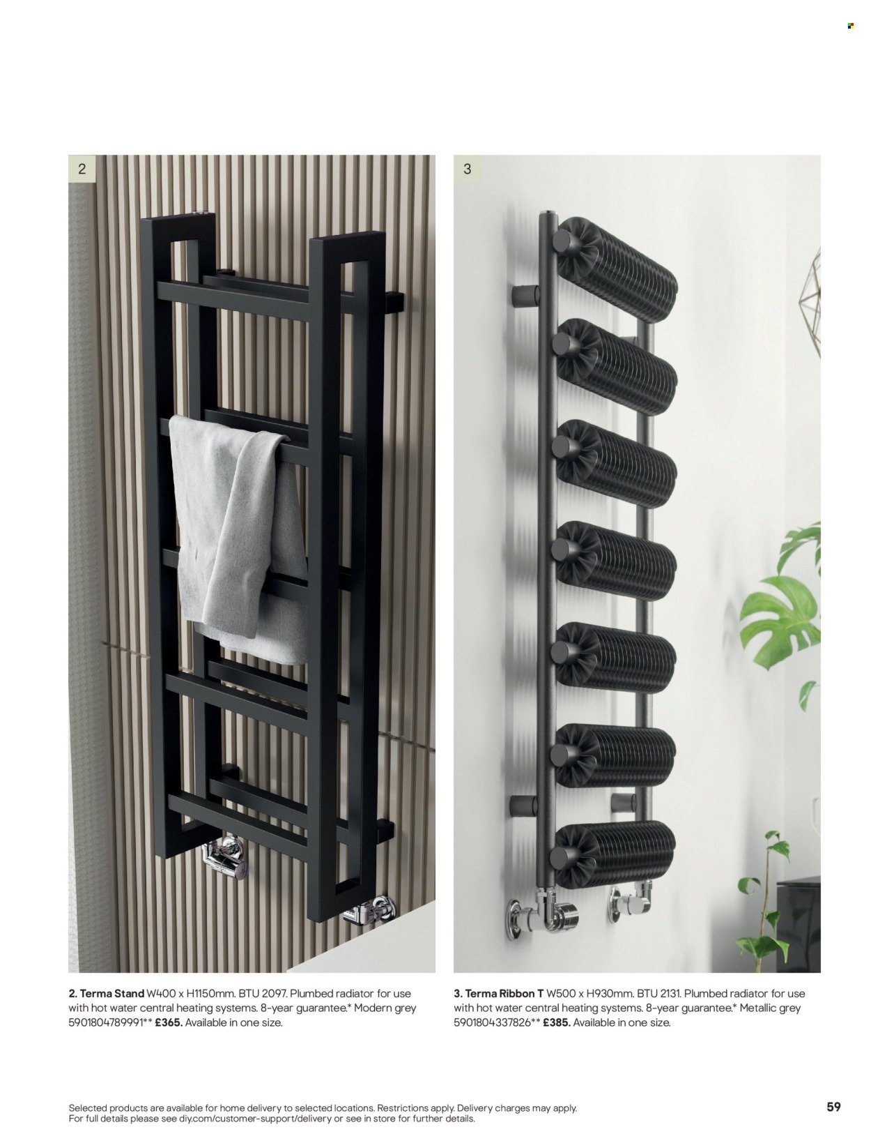 B&Q offer - Radiator & towel warmer collections (2025-07-15) | 59