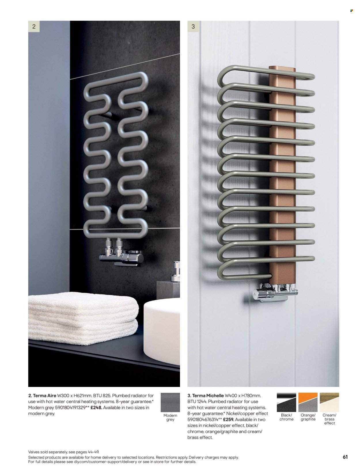 B&Q offer - Radiator & towel warmer collections (2025-07-15) | 61