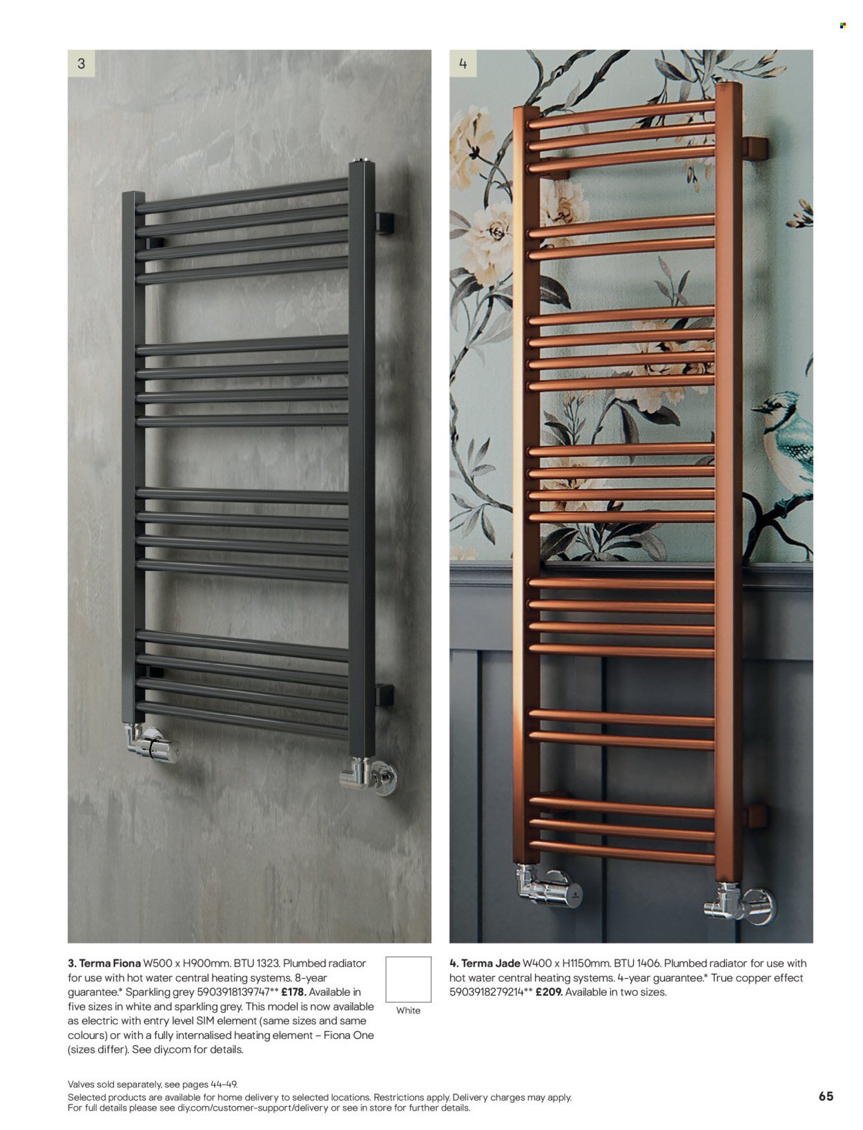 B&Q offer - Radiator & towel warmer collections (2025-07-15) | 65