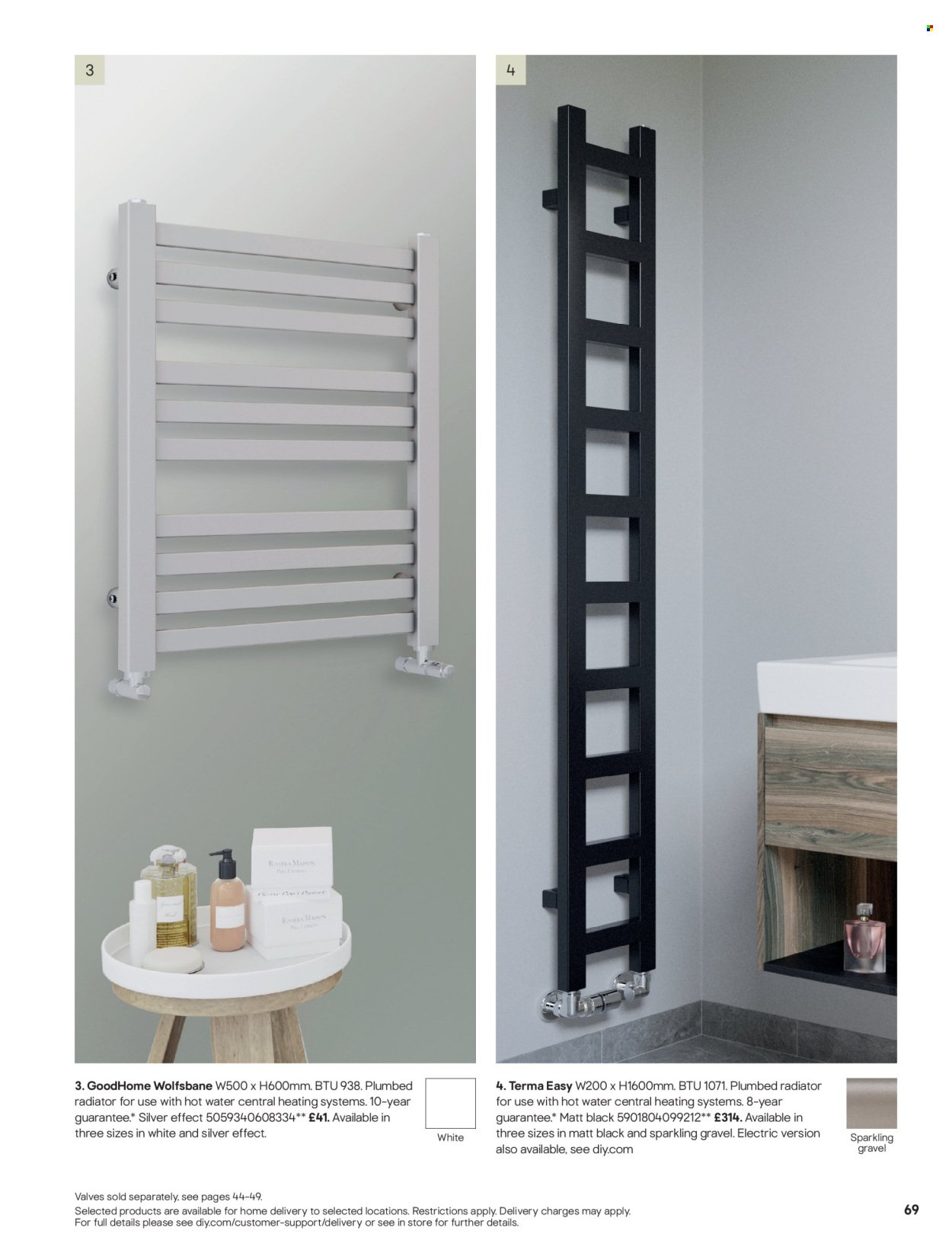 B&Q offer - Radiator & towel warmer collections (2025-07-15) | 69