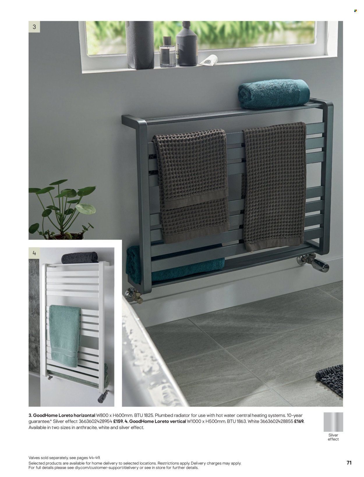 B&Q offer - Radiator & towel warmer collections (2025-07-15) | 71