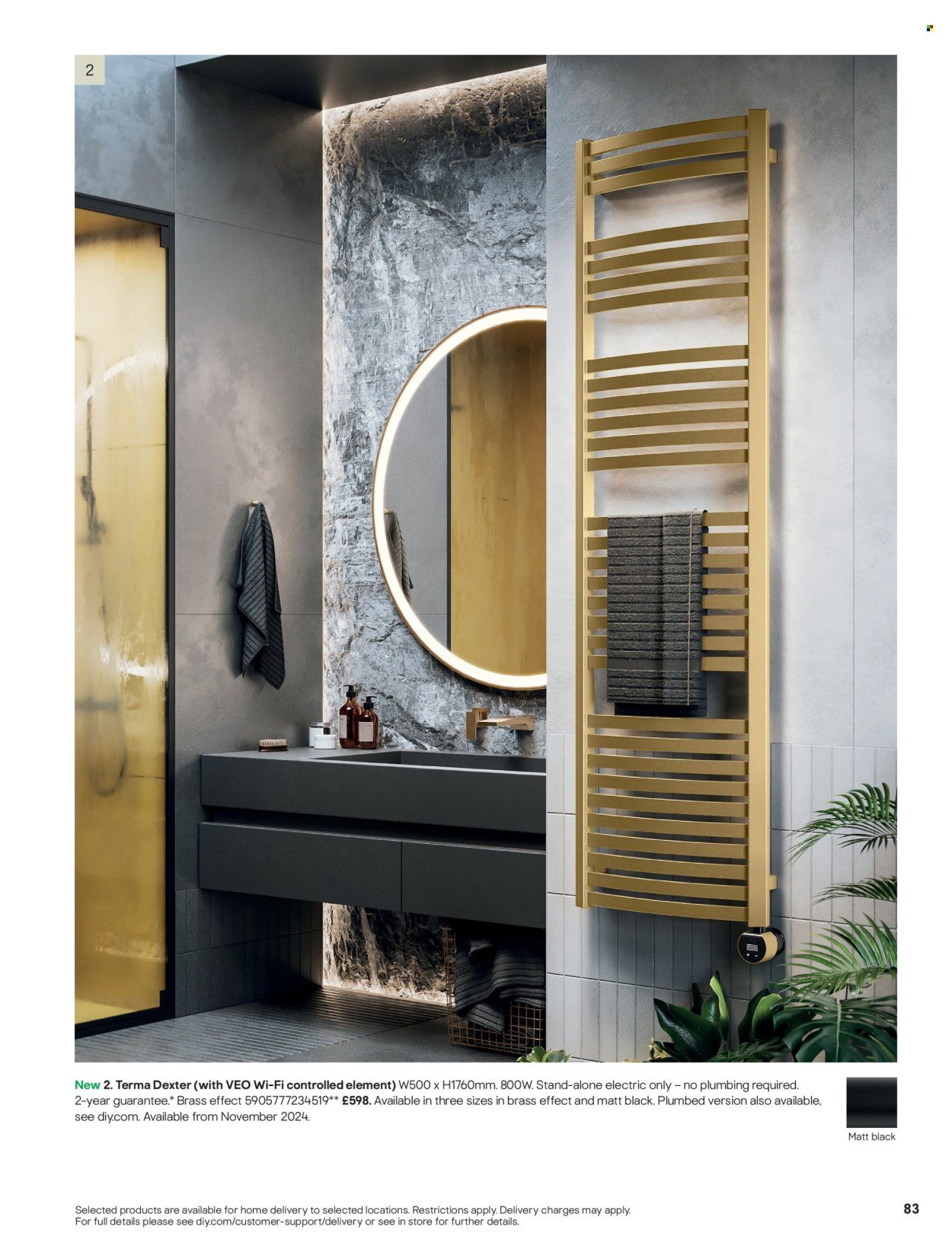 B&Q offer - Radiator & towel warmer collections (2025-07-15) | 83