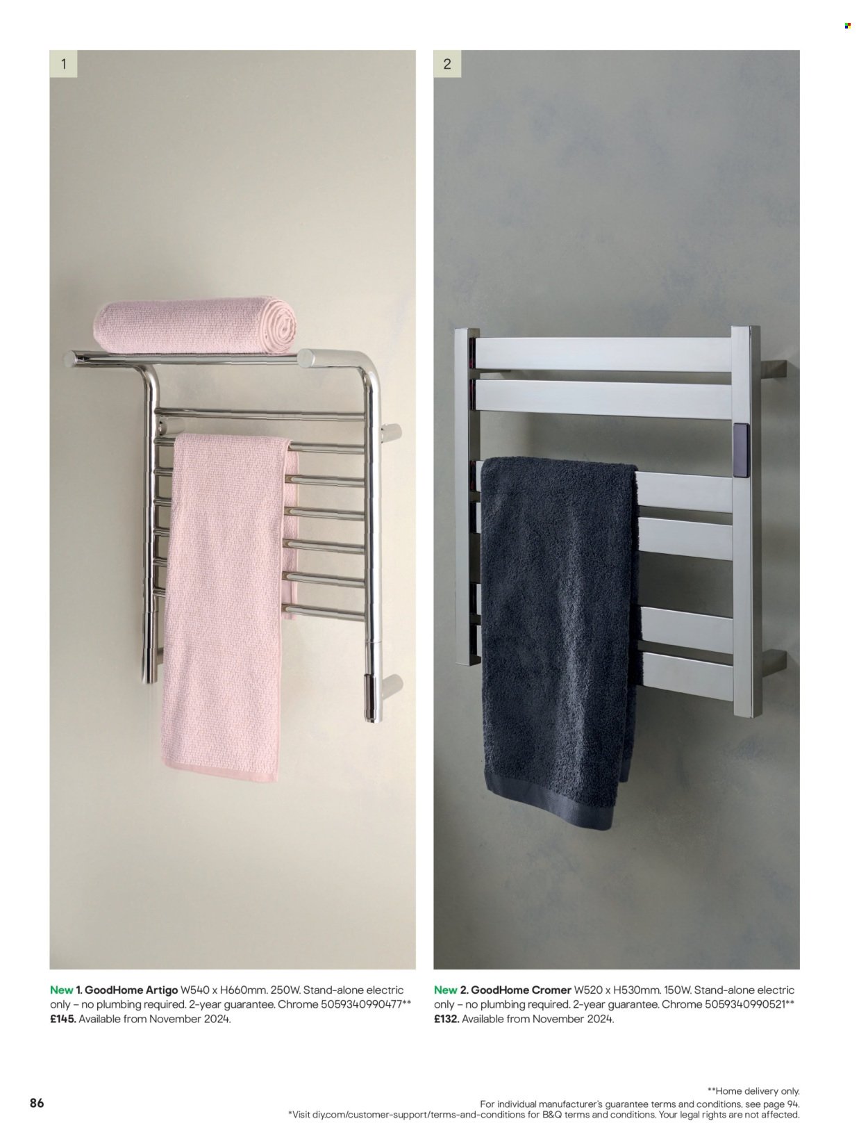 B&Q offer - Radiator & towel warmer collections (2025-07-15) | 86
