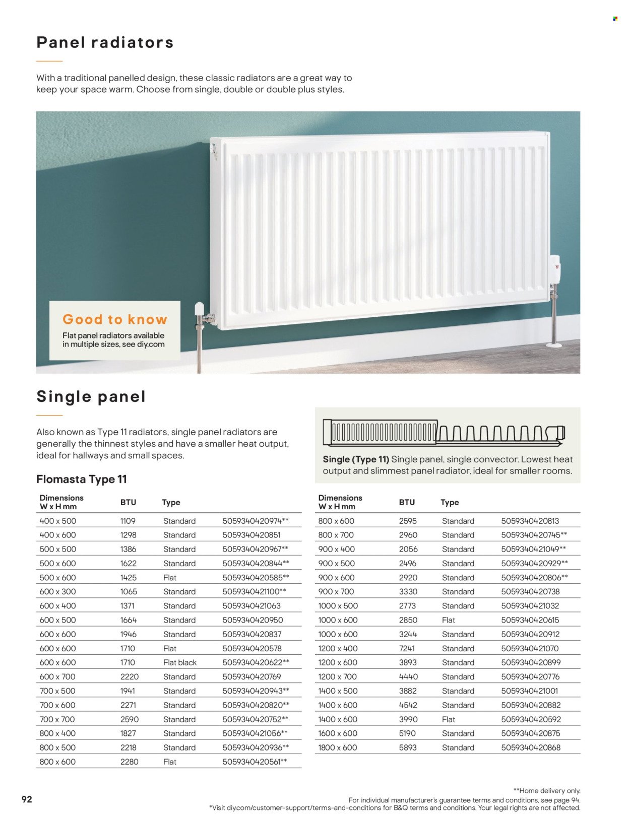B&Q offer - Radiator & towel warmer collections (2025-07-15) | 92