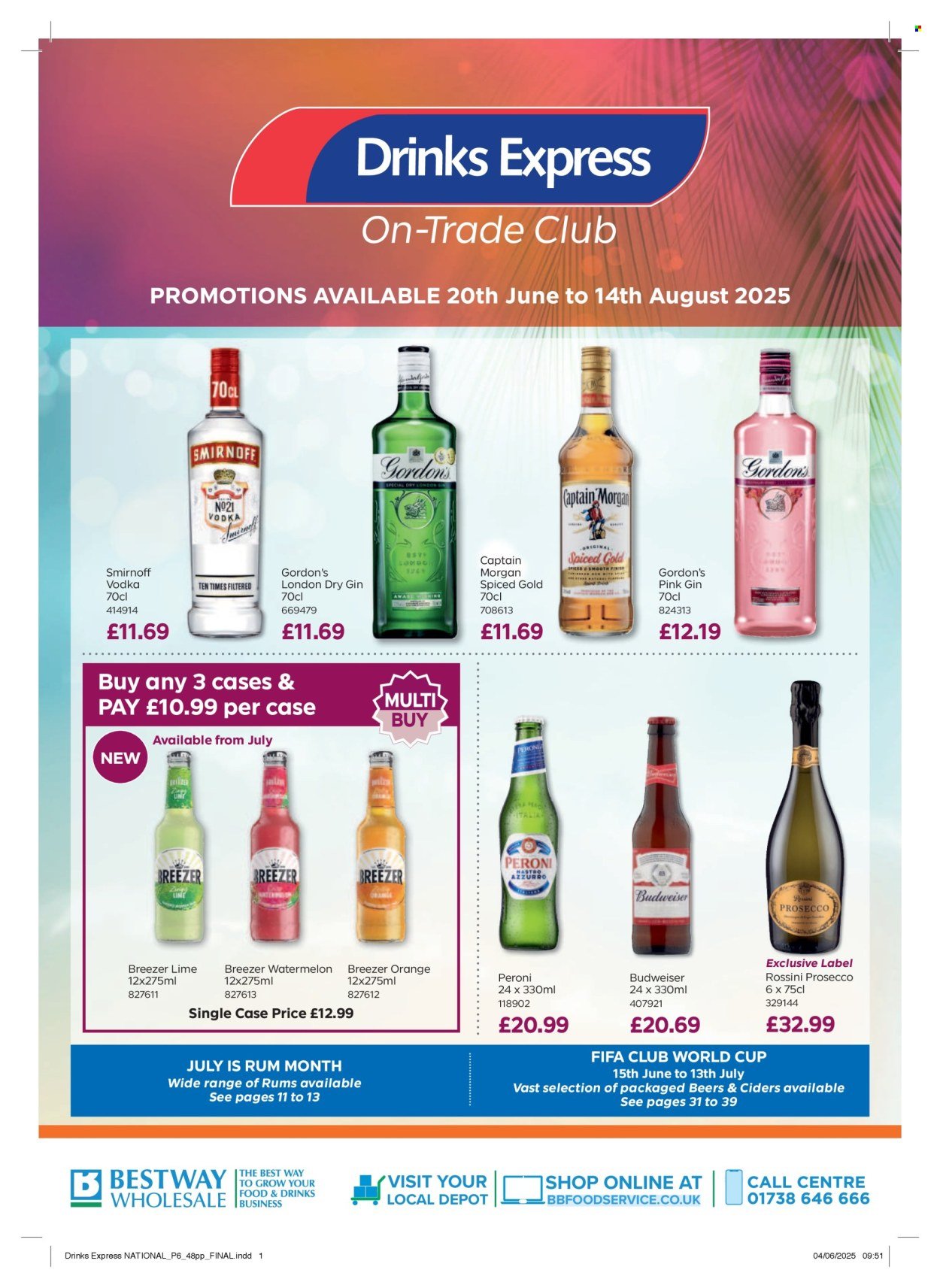 BESTWAY offer - Drink Express (2025-07-20 - 2025-08-14) | 1