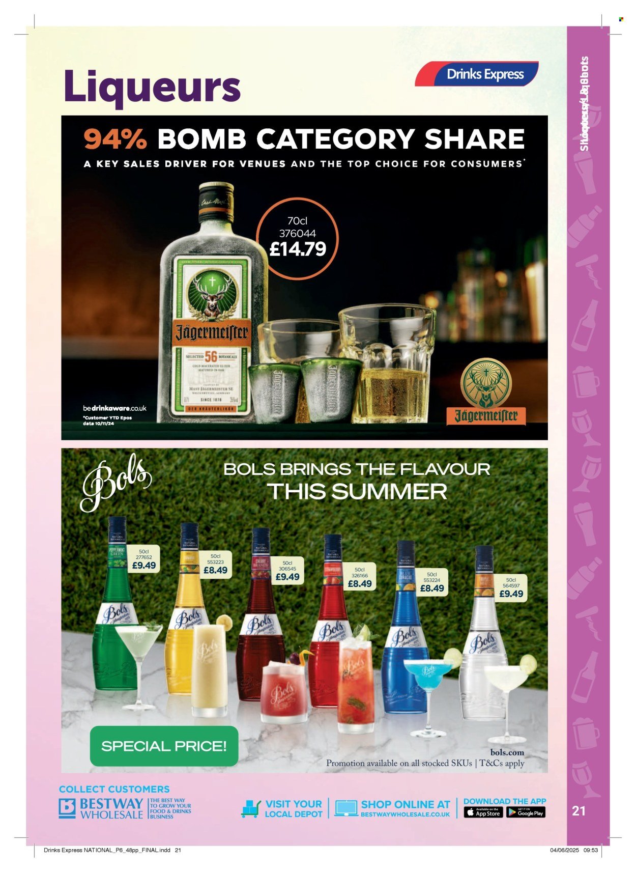 BESTWAY offer - Drink Express (2025-07-20 - 2025-08-14) | 21