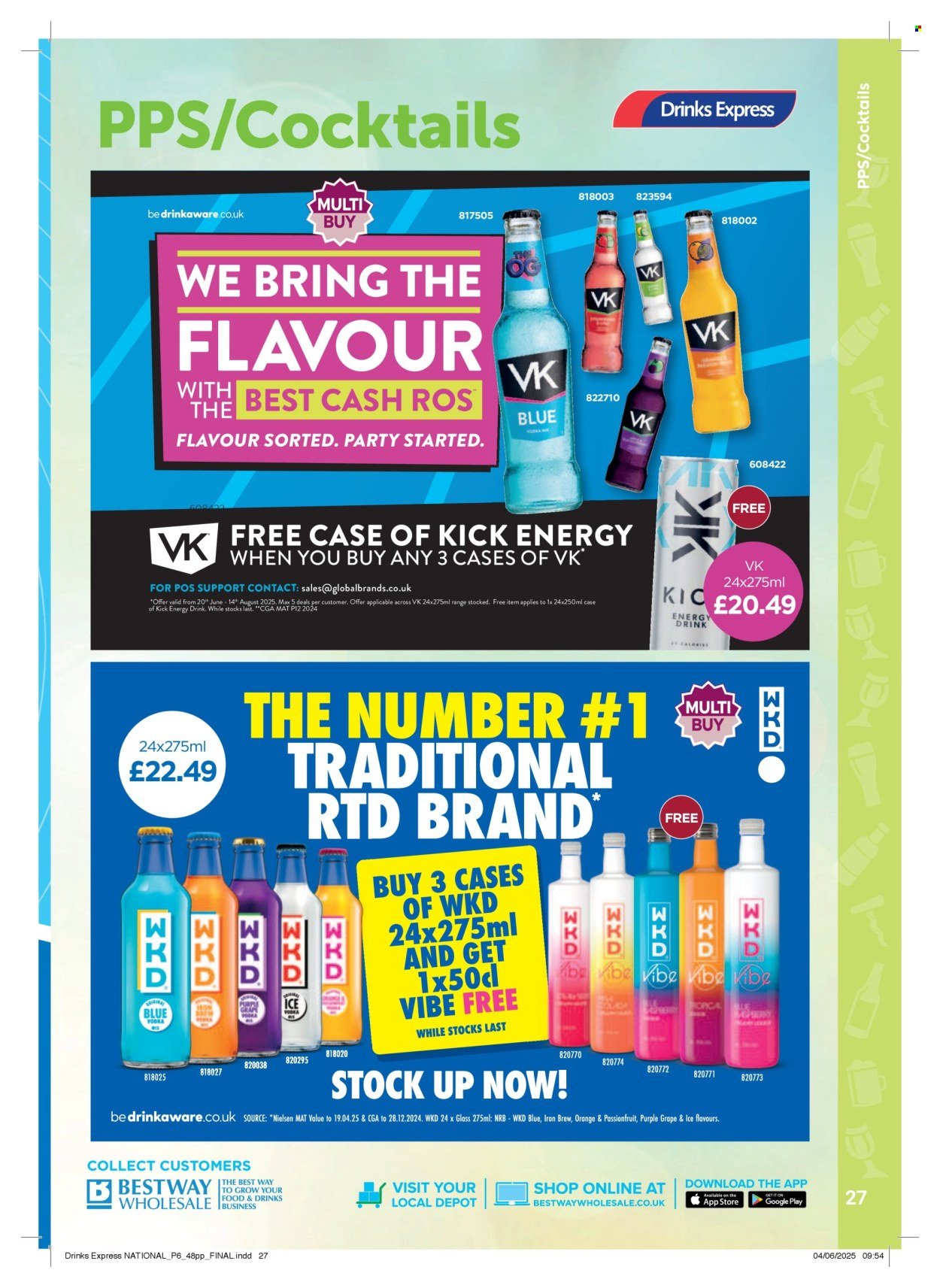 BESTWAY offer - Drink Express (2025-07-20 - 2025-08-14) | 27
