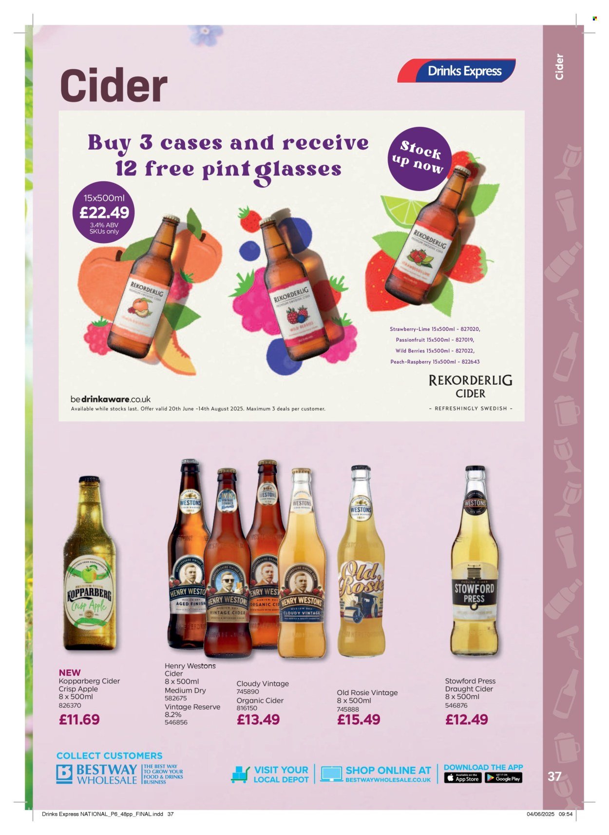BESTWAY offer - Drink Express (2025-07-20 - 2025-08-14) | 37
