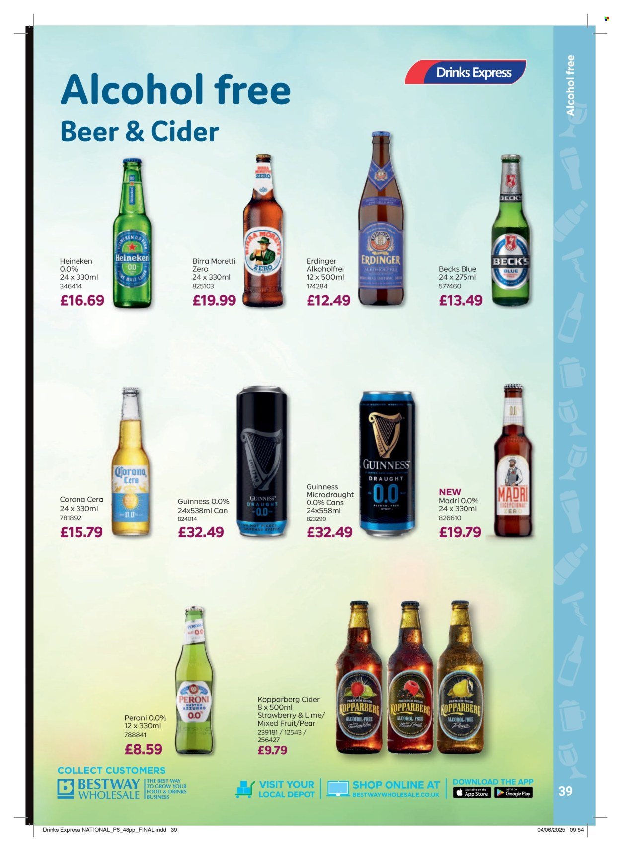 BESTWAY offer - Drink Express (2025-07-20 - 2025-08-14) | 39