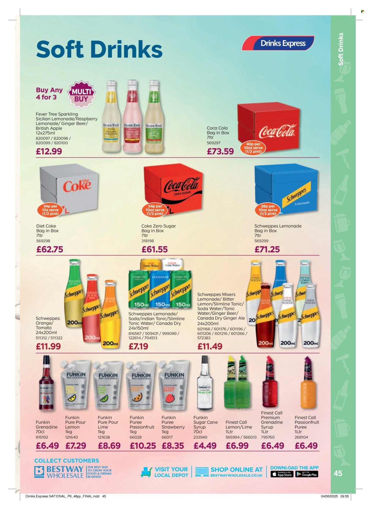 BESTWAY offer - Drink Express (2025-07-20 - 2025-08-14) | 45