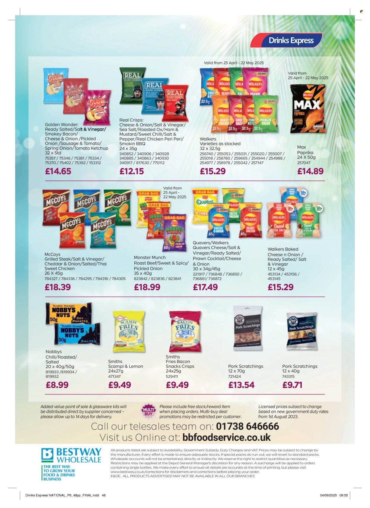 BESTWAY offer - Drink Express (2025-07-20 - 2025-08-14) | 48