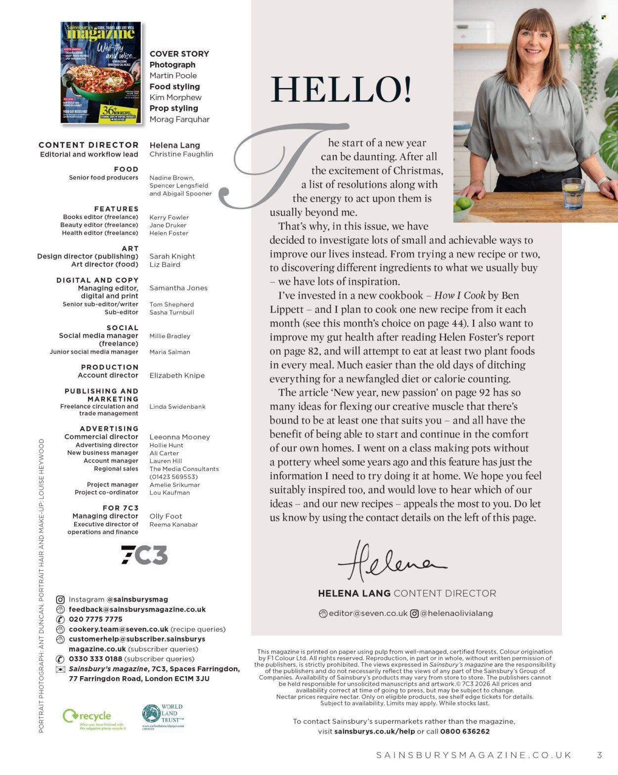 SAINSBURY'S offer - Magazine (2026-01-01 - 2026-01-31) | 3