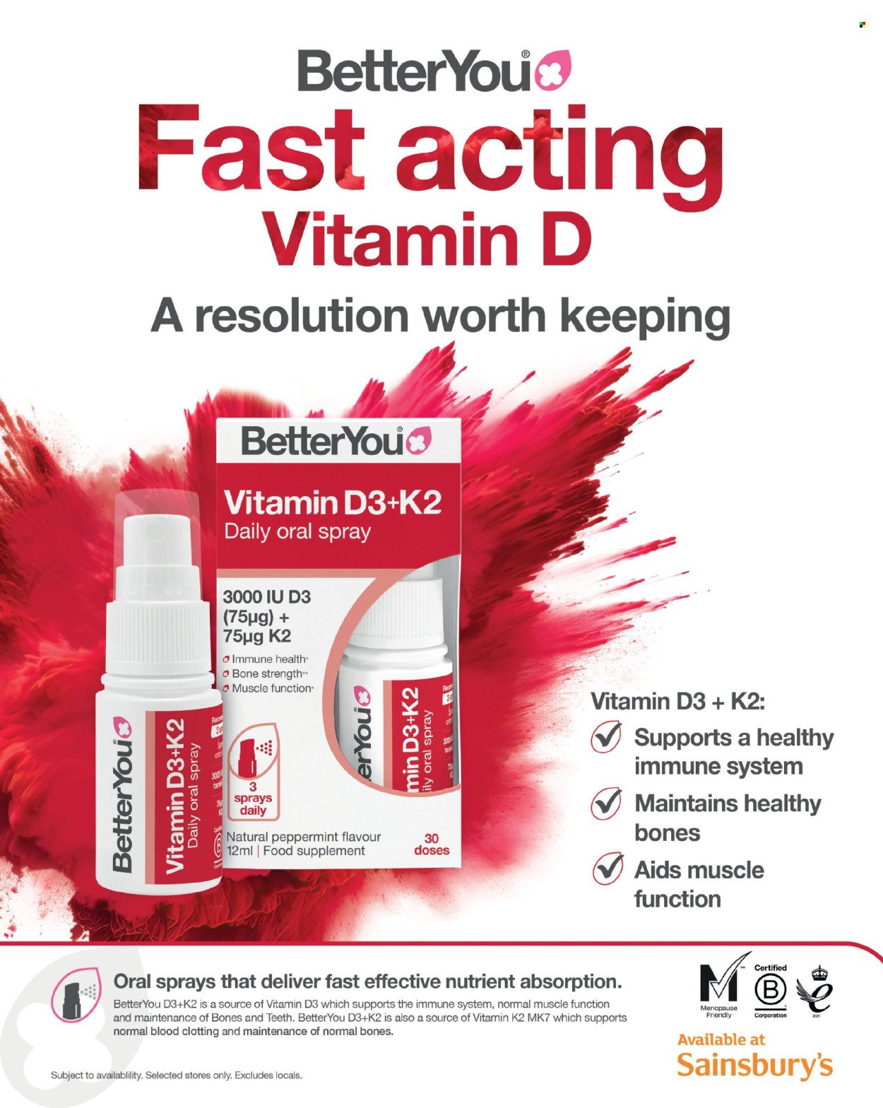 SAINSBURY'S offer - Magazine (2026-01-01 - 2026-01-31) | 96