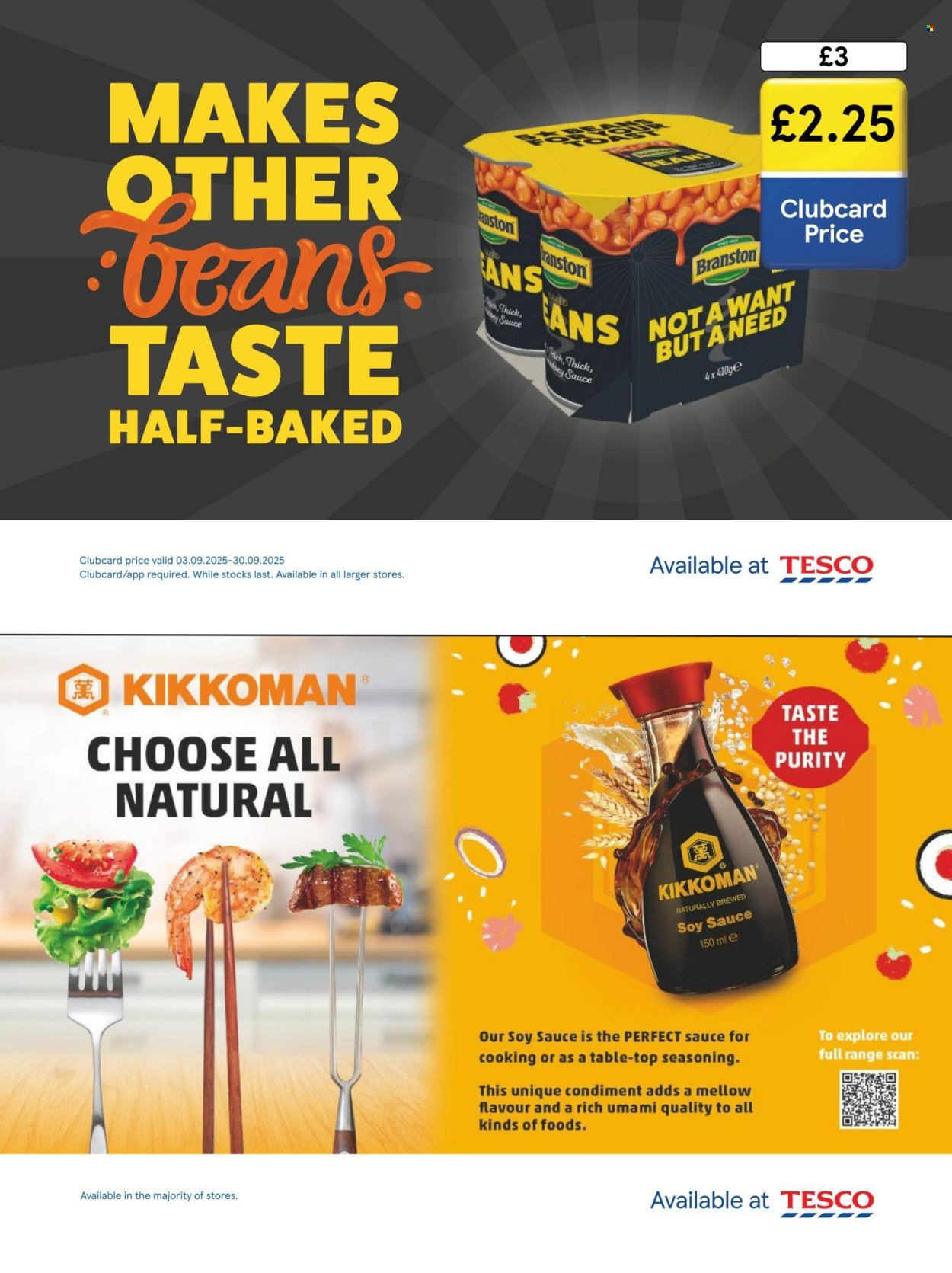TESCO offer - From 1 Sept 2025 (2025-09-01 - 2025-09-30) | 95