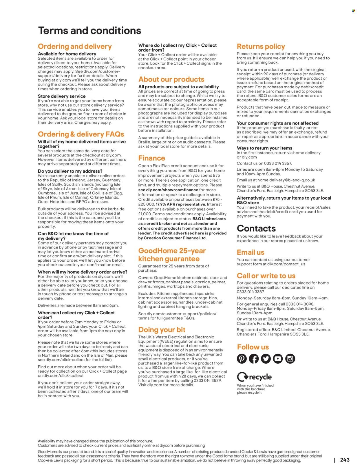 B&Q offer - Kitchens (2026-03-29) | 243