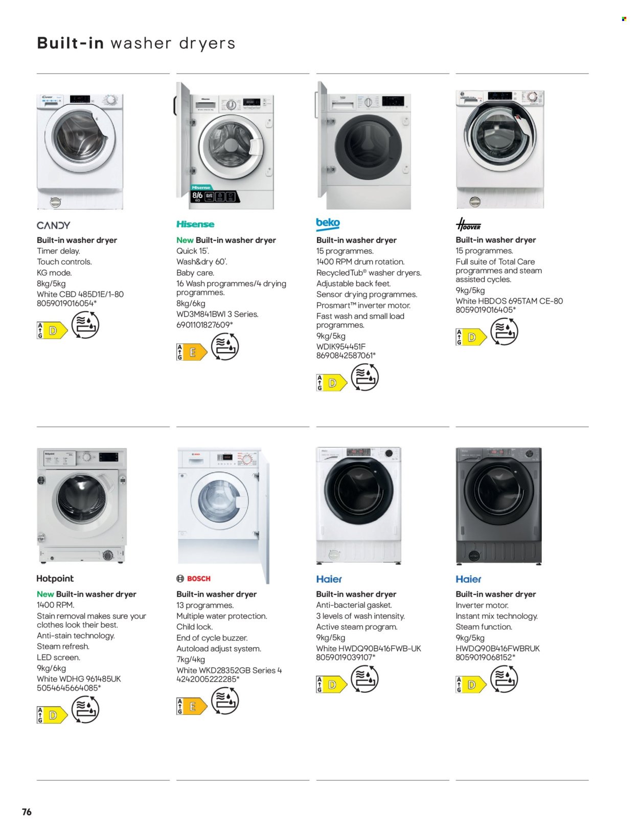 B&Q offer - Applianes (2026-01-18) | 76