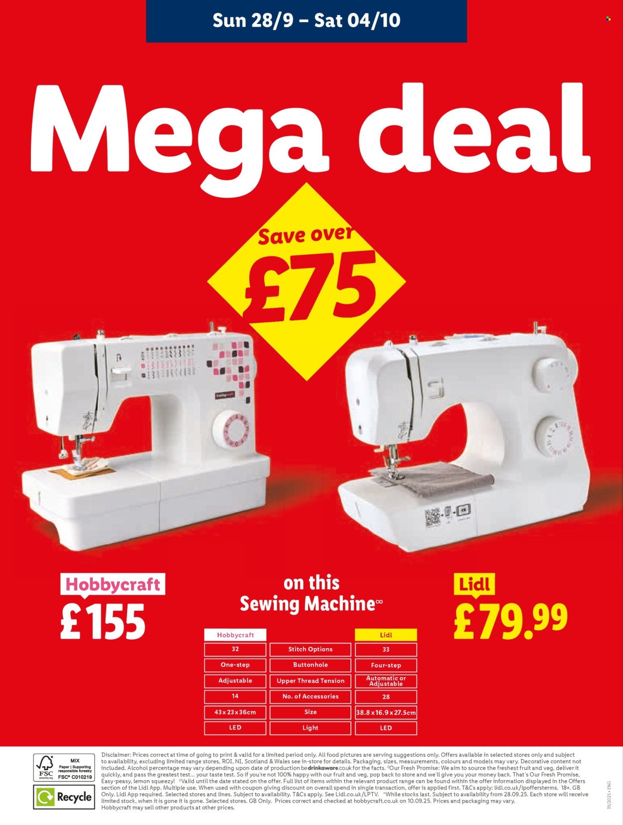 LIDL offer - Local Weekly Leaflet (2025-09-25 - 2025-10-01) | 28