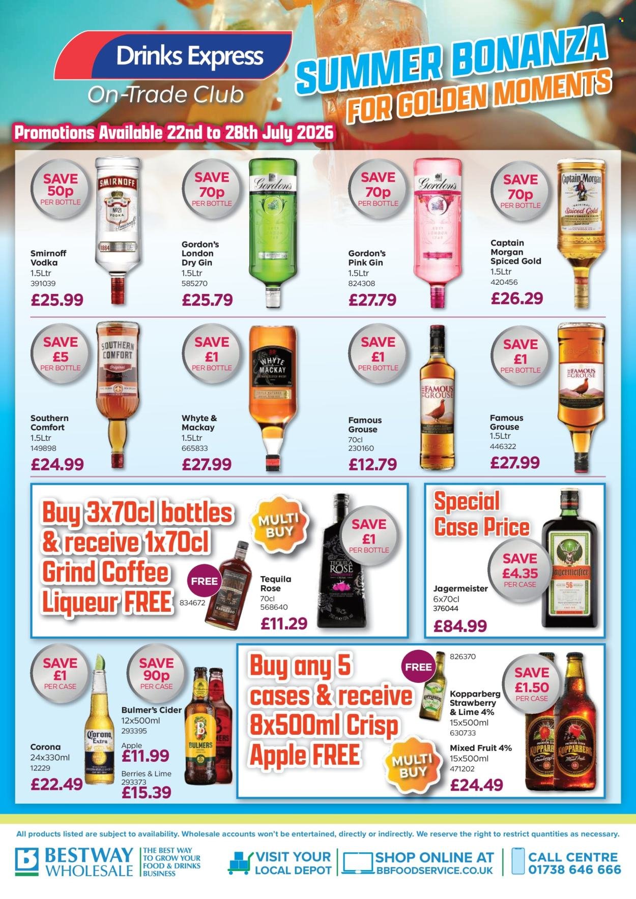 BESTWAY offer - Drinks Express Trade Week