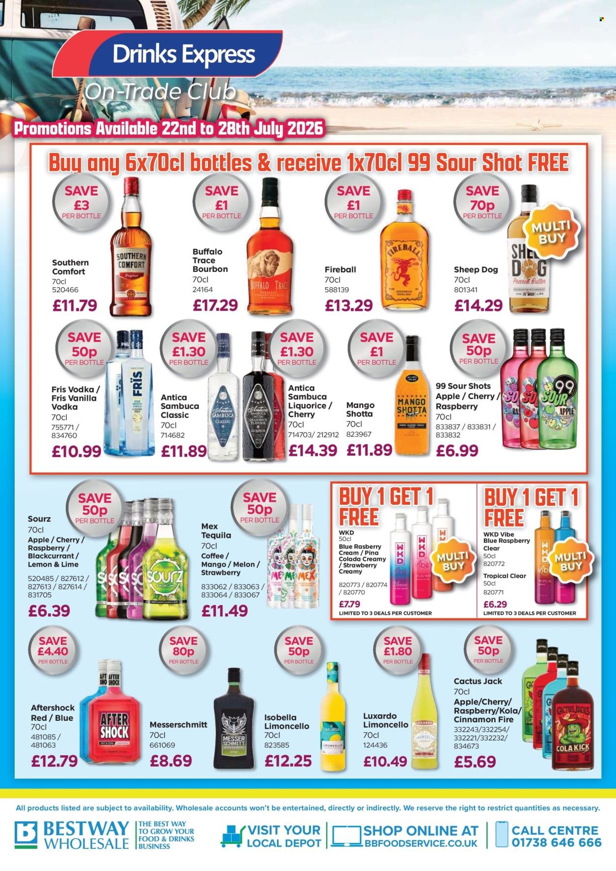 BESTWAY offer - Drinks Express Trade Week