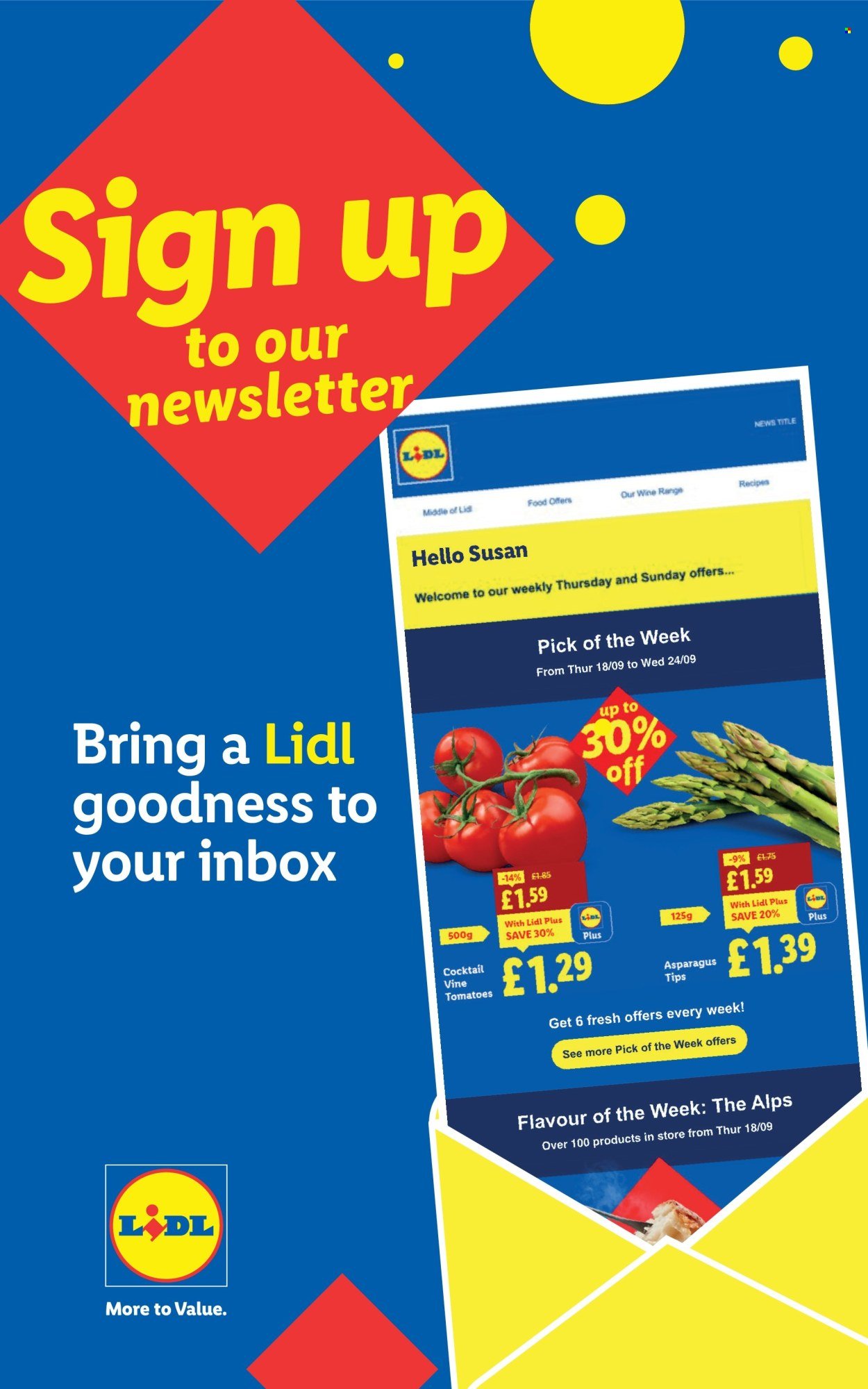 LIDL offer - Local Weekly Leaflet
