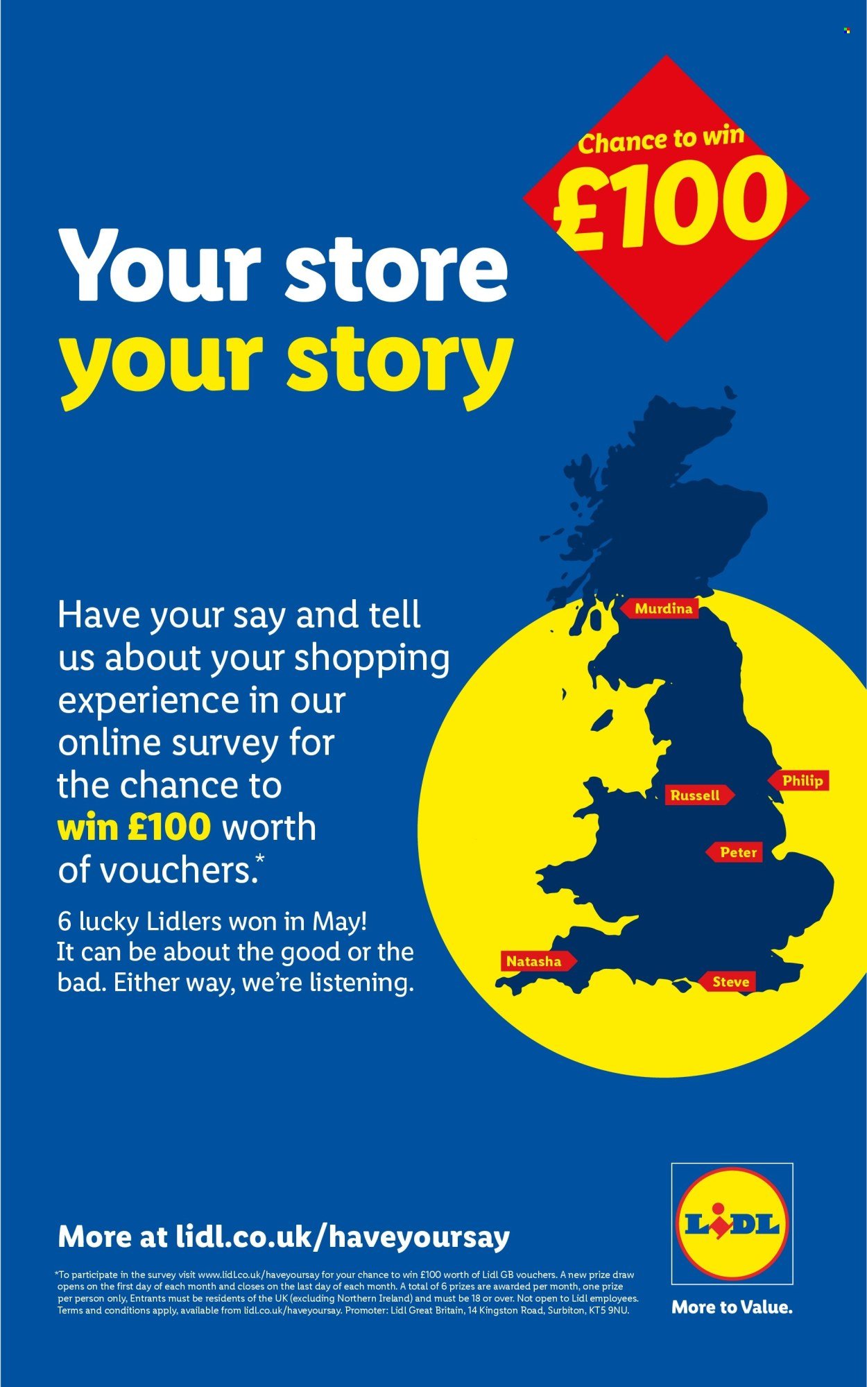 LIDL offer - Local Weekly Leaflet