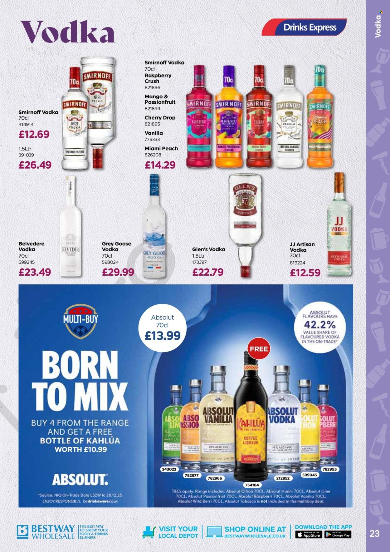 BESTWAY offer - Drink Express