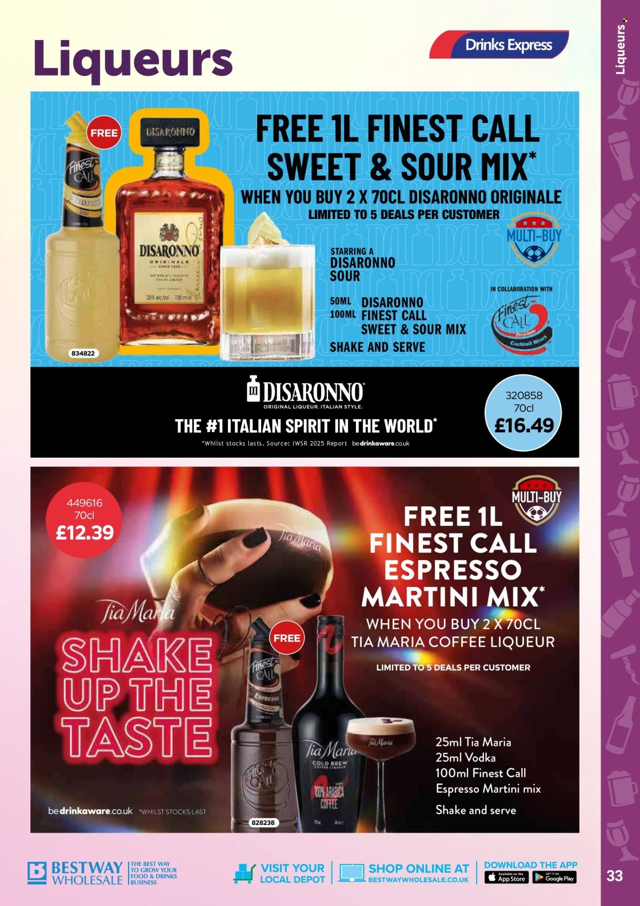 BESTWAY offer - Drink Express