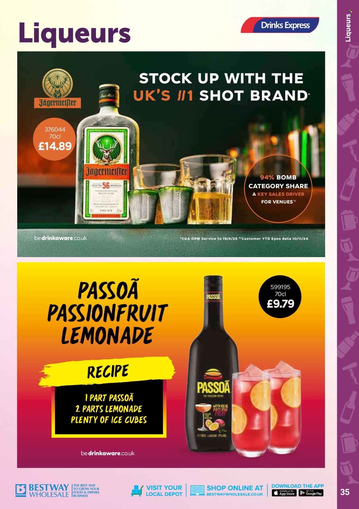 BESTWAY offer - Drink Express