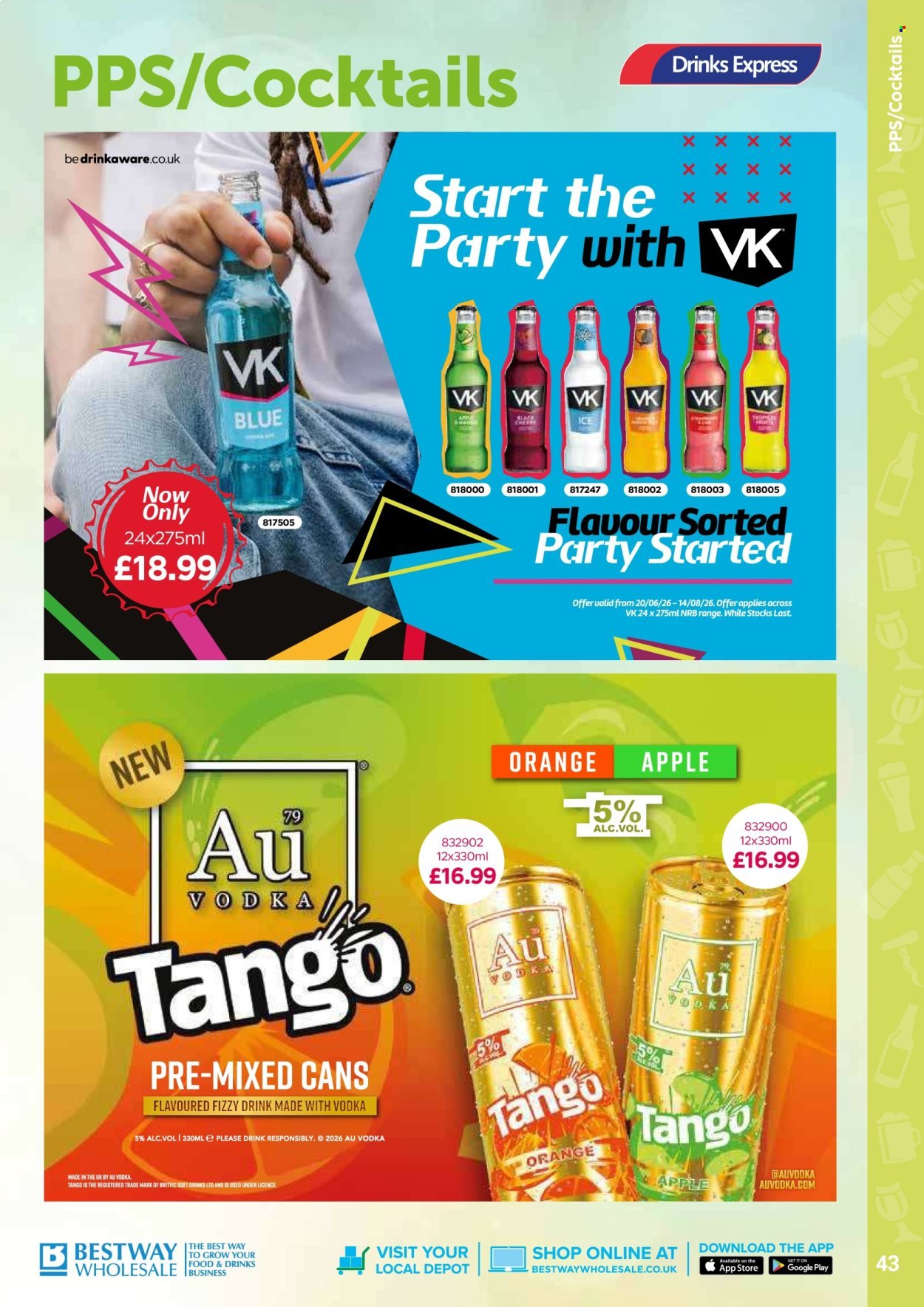 BESTWAY offer - Drink Express