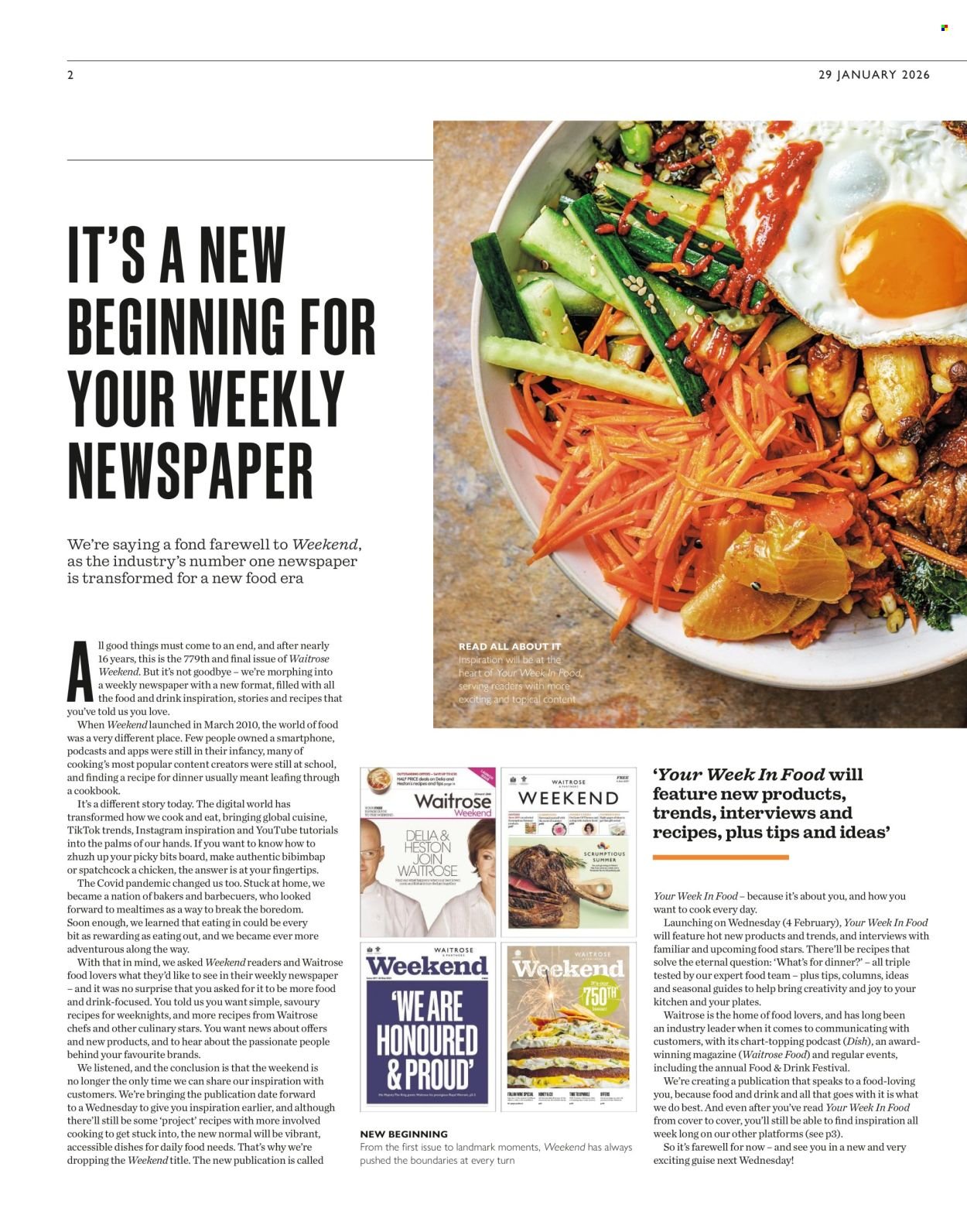 WAITROSE offer - Weekend (2026-01-29 - 2026-03-03) | 2