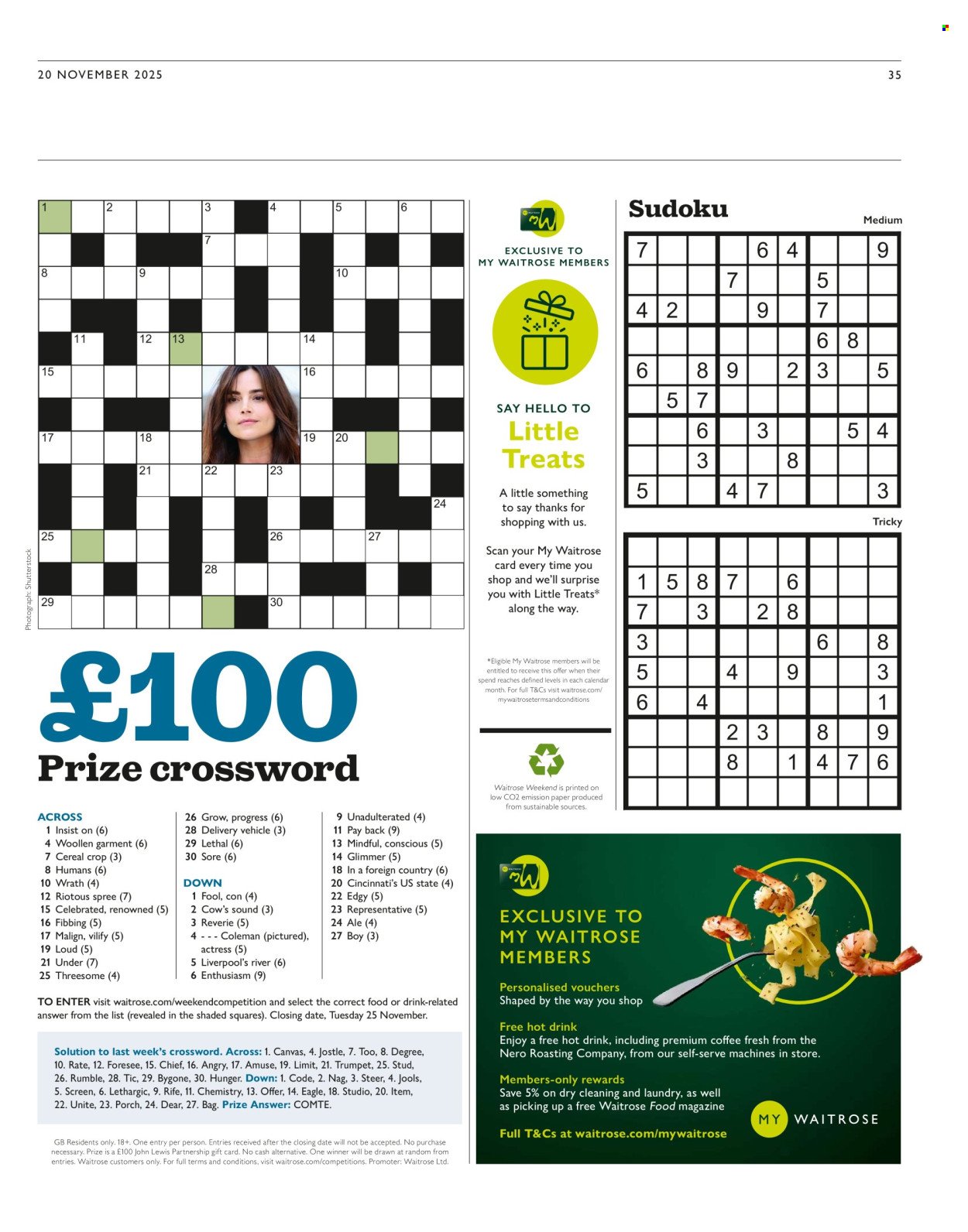 WAITROSE offer - Weekend (2025-11-20) | 35