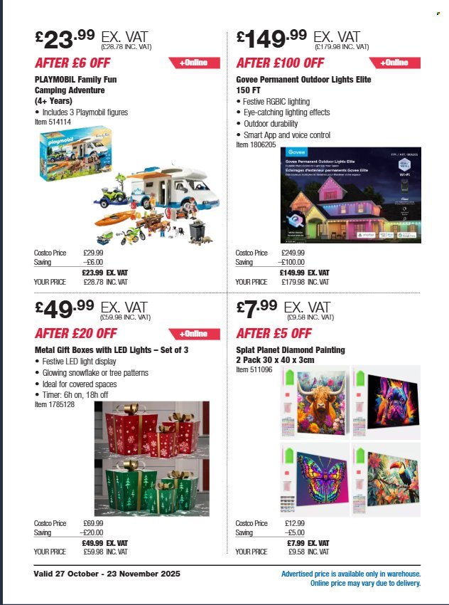 COSTCO offer - From 27 Oct 2025 (2025-10-27 - 2025-11-23) | 4