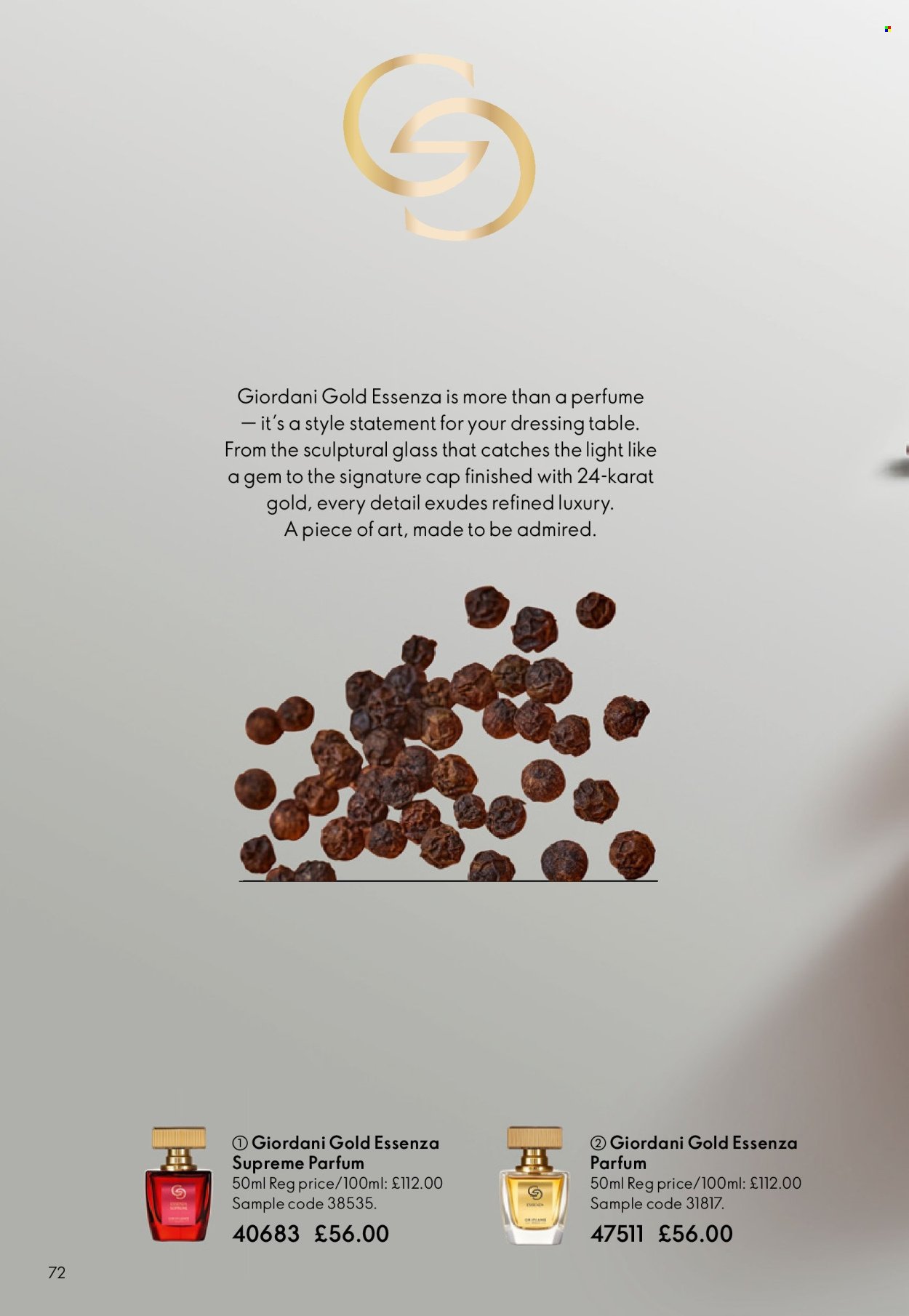 ORIFLAME offer - eCatalogue 05 (2026-03-25 - 2026-04-14) | 72