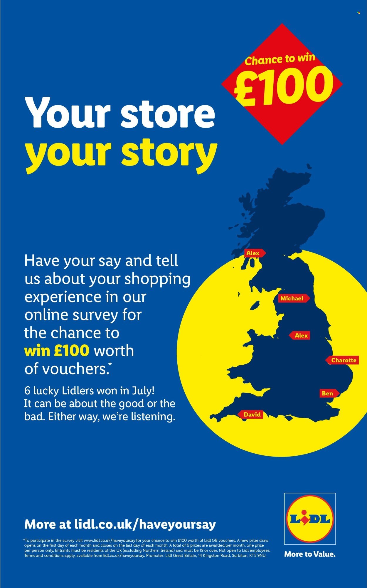 LIDL offer - Local Weekly Leaflet