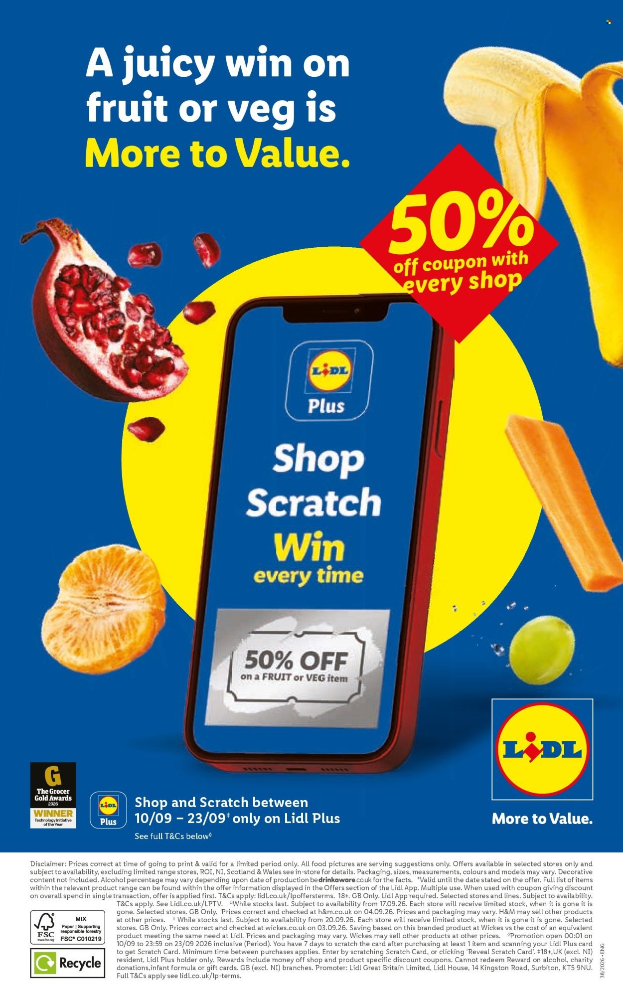 LIDL offer - Local Weekly Leaflet